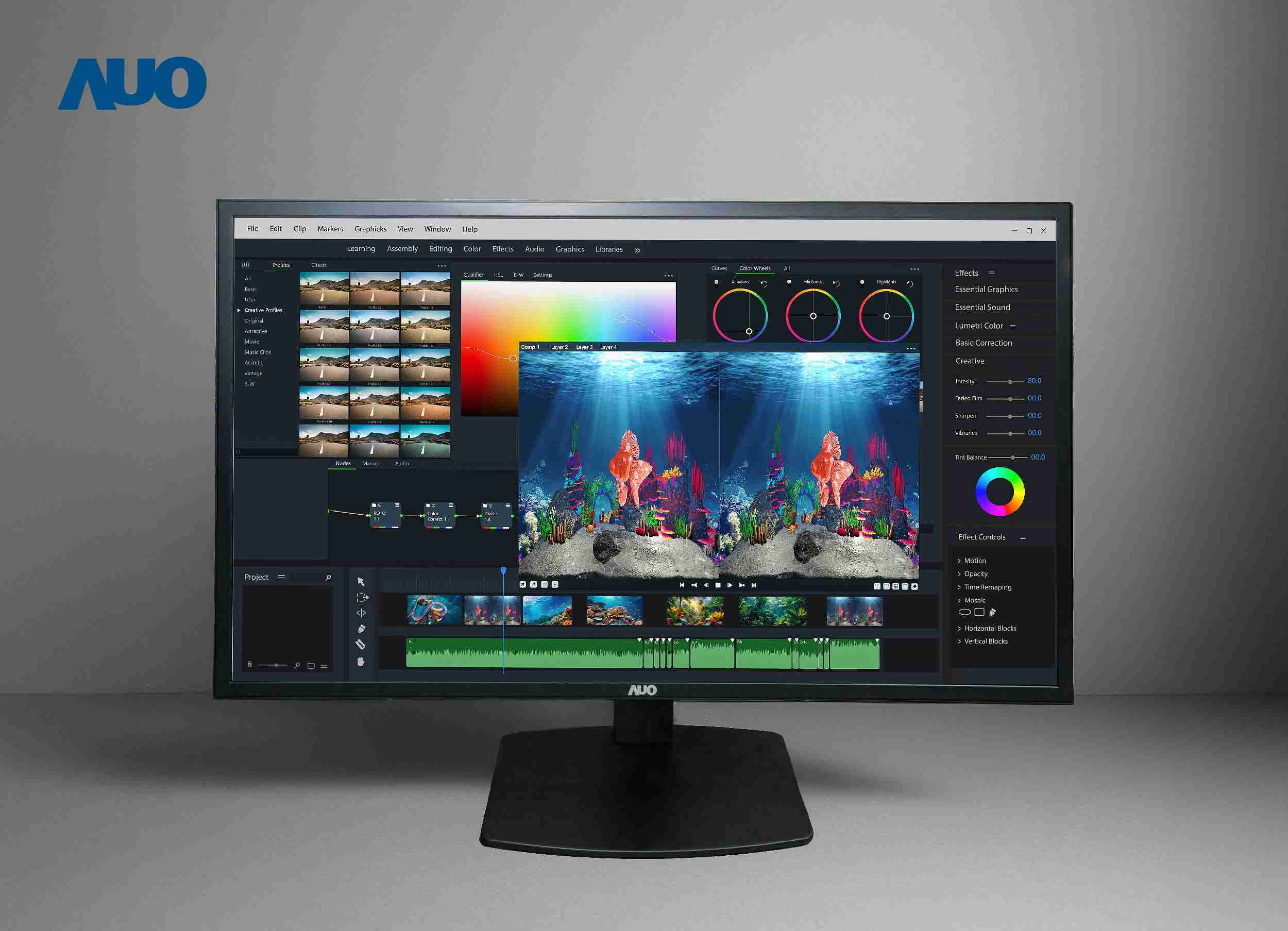 尊龙集团开发32吋2D/3D专业桌上型显示器，，，，拥有8K4K超高分辨率，，，，并以低串扰算法优化3D显示效果，，，搭载自动眼球追踪功能，，，能实时调整3D图像，，，，进行实时2D与3D无缝共存窗口，，，提供图像设计工作者突破二维接口的崭新工作氛围与效率